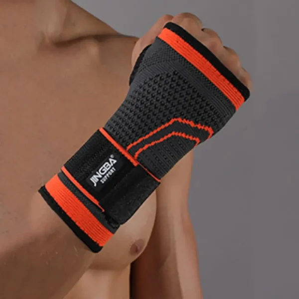 1PC Wristband Wrist Support Weight Lifting Wrist Wraps Gym Sport Protective Gear Boxing Hand Wraps Support Bandage Wristband - Image 3