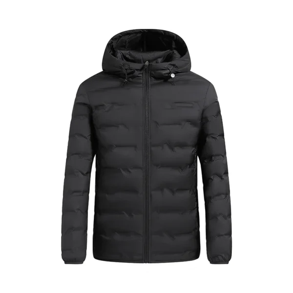 Men's White Duck Down Jacket Warm Thick Windproof Puffer Jacket Winter New Men Hooded Waterproof High Quality Thermal Parka Male - Image 3