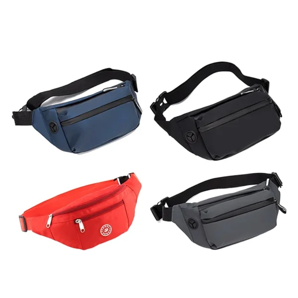 Men Waterproof Belt Bag Fashion Chest Pack Male Waterproof Waist Bag Outdoor Sports Fanny Pack Men's Travel Shoulder Bags - Image 5