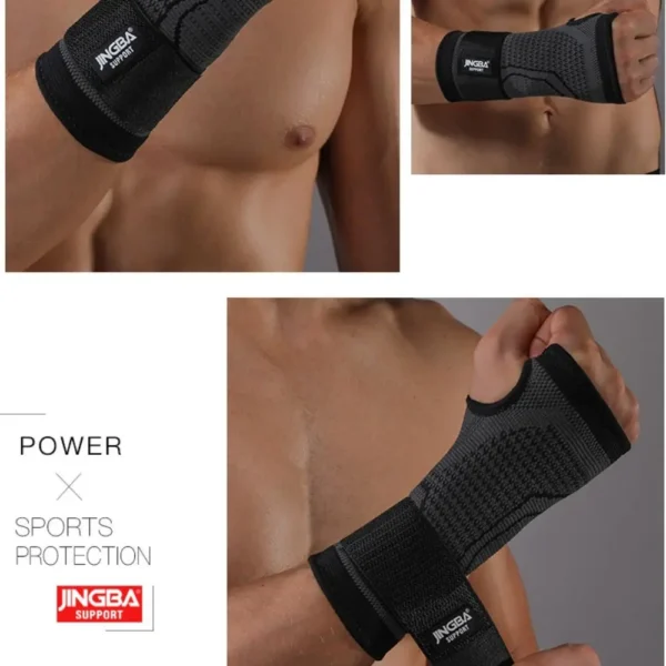 1PC Wristband Wrist Support Weight Lifting Wrist Wraps Gym Sport Protective Gear Boxing Hand Wraps Support Bandage Wristband - Image 5