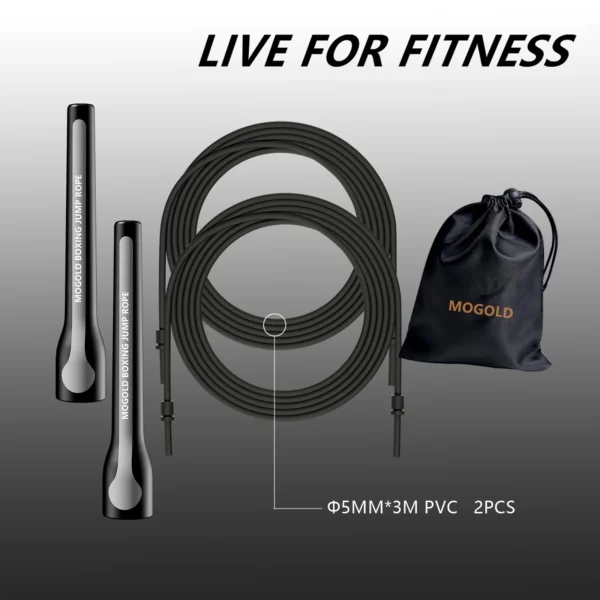 Jump rope Gym Boxing Crossfit exercise Diet fitness professional Speed PVC Skipping Rope for Men and Women Fitness Equipment - Image 2