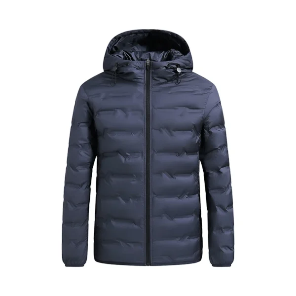 Men's White Duck Down Jacket Warm Thick Windproof Puffer Jacket Winter New Men Hooded Waterproof High Quality Thermal Parka Male - Image 4