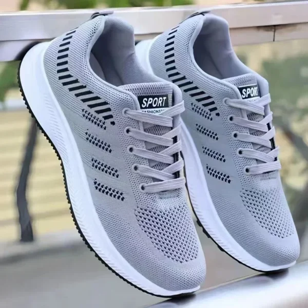 2024 Shoes for Men Casual Slip on Fashion Sneakers Breathable Running Shoes Outdoor Walking Training Tennis Shoes - Image 3