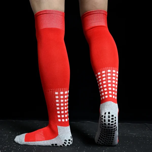 New Long Football Socks Silicone Suction Cup Grip Anti Slip Soccer Socks Sports Men Women Baseball Rugby Socks - Image 4