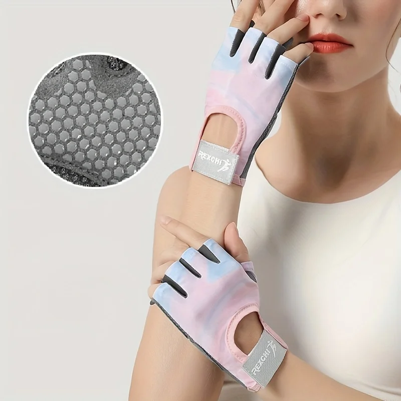 Breathable Half-Finger Fitness Gloves for Men and Women, Performance with Our Durable Half-Finger Gloves, Hand-Washable Gloves